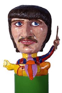This is a sculpture of Ringo Starr